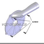 CAM032 Rotary valve cover screw M5 "set of 4"